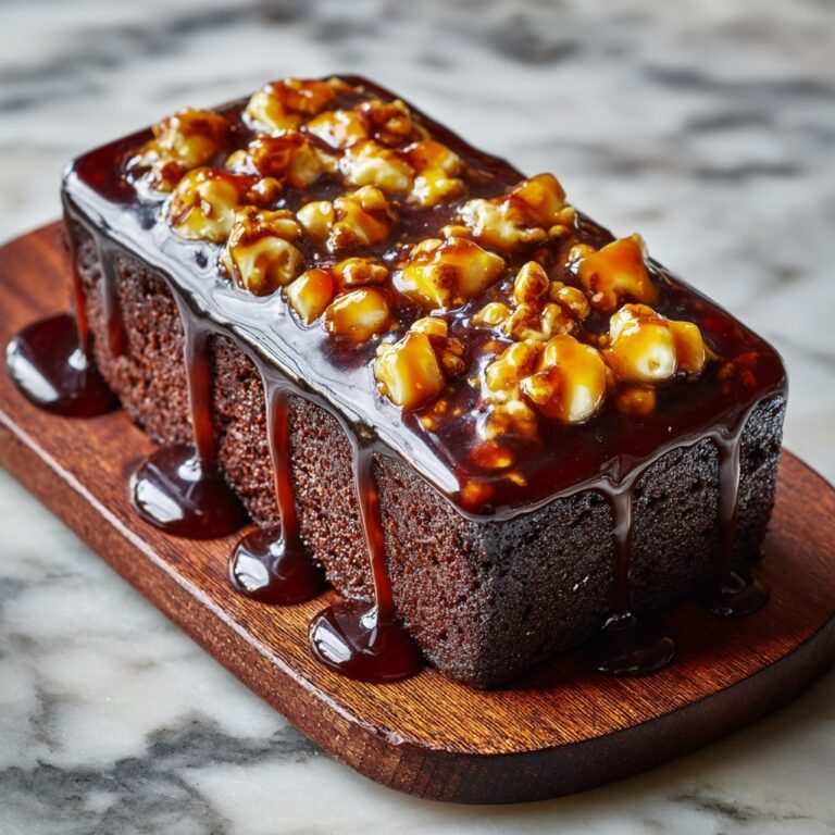 Loaf Cake with a Golden Brown Crust Recipe
