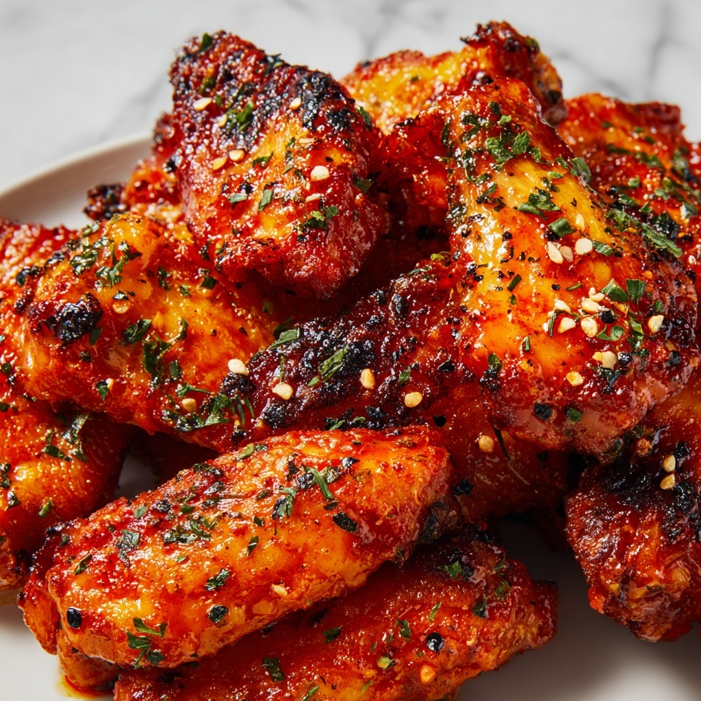 Honey Lemon Pepper Wings Recipe - Recipe Image