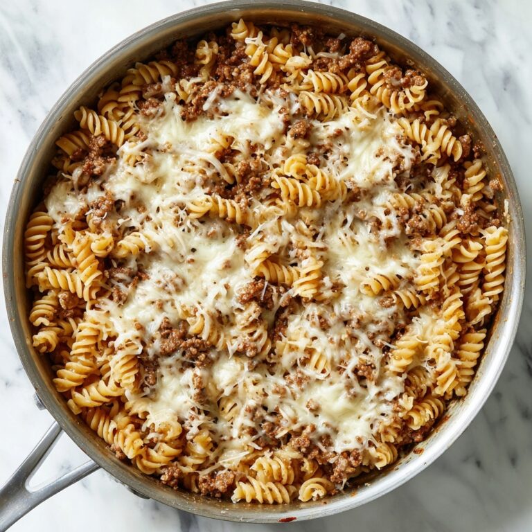 Cheesy Ground Beef Pasta Skillet: A One-Pan Comfort Food Classic Recipe