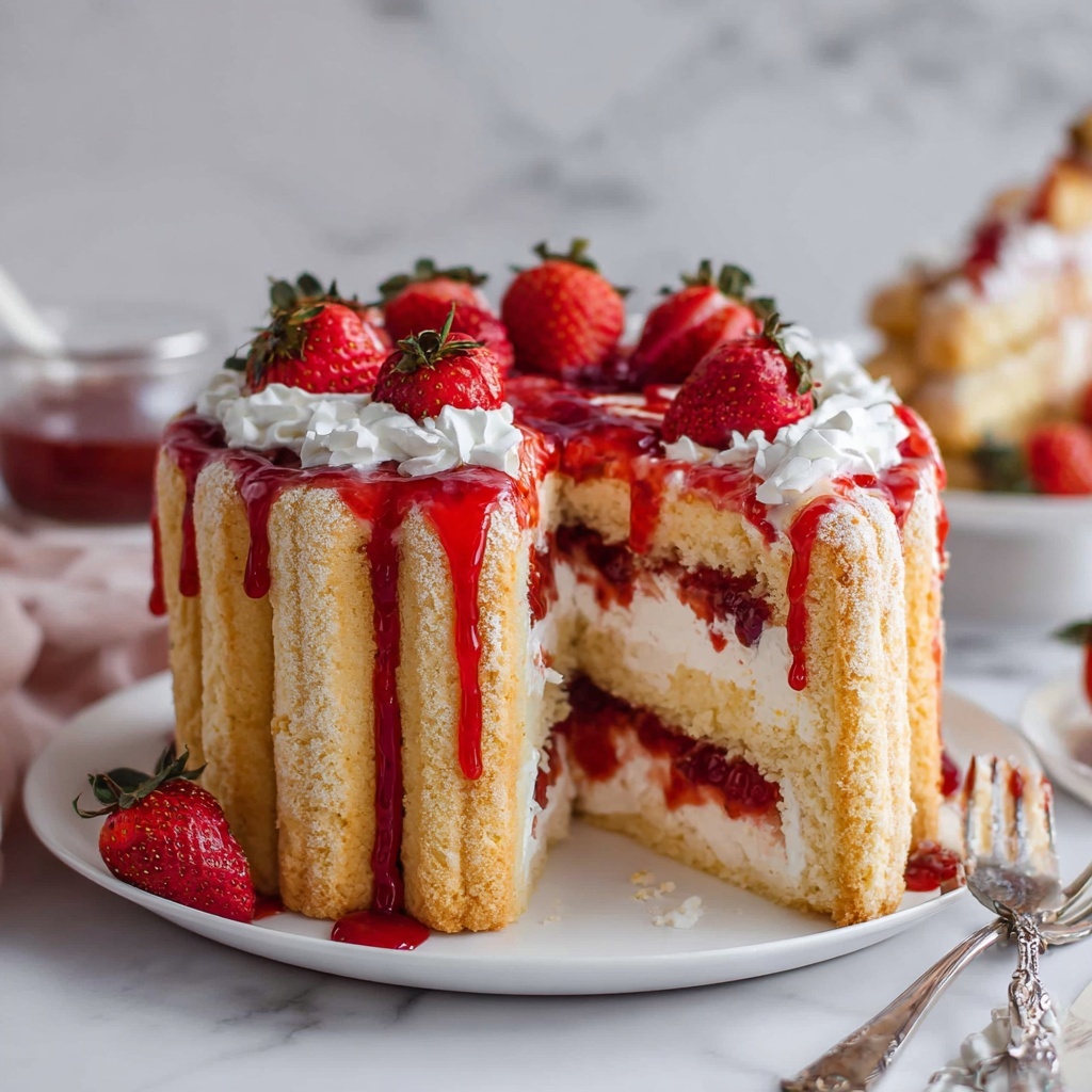 Strawberry Cheesecake Pound Cake Recipe - Recipe Image