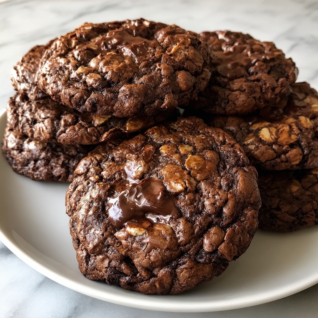 Healthy No Bake Cookies Recipe - Recipe Image