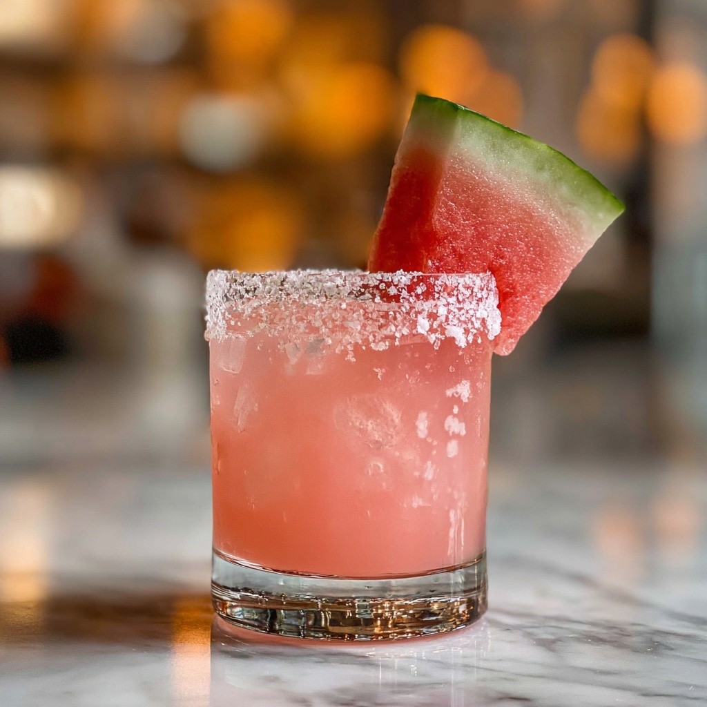 Watermelon Margarita Recipe - Recipe Image