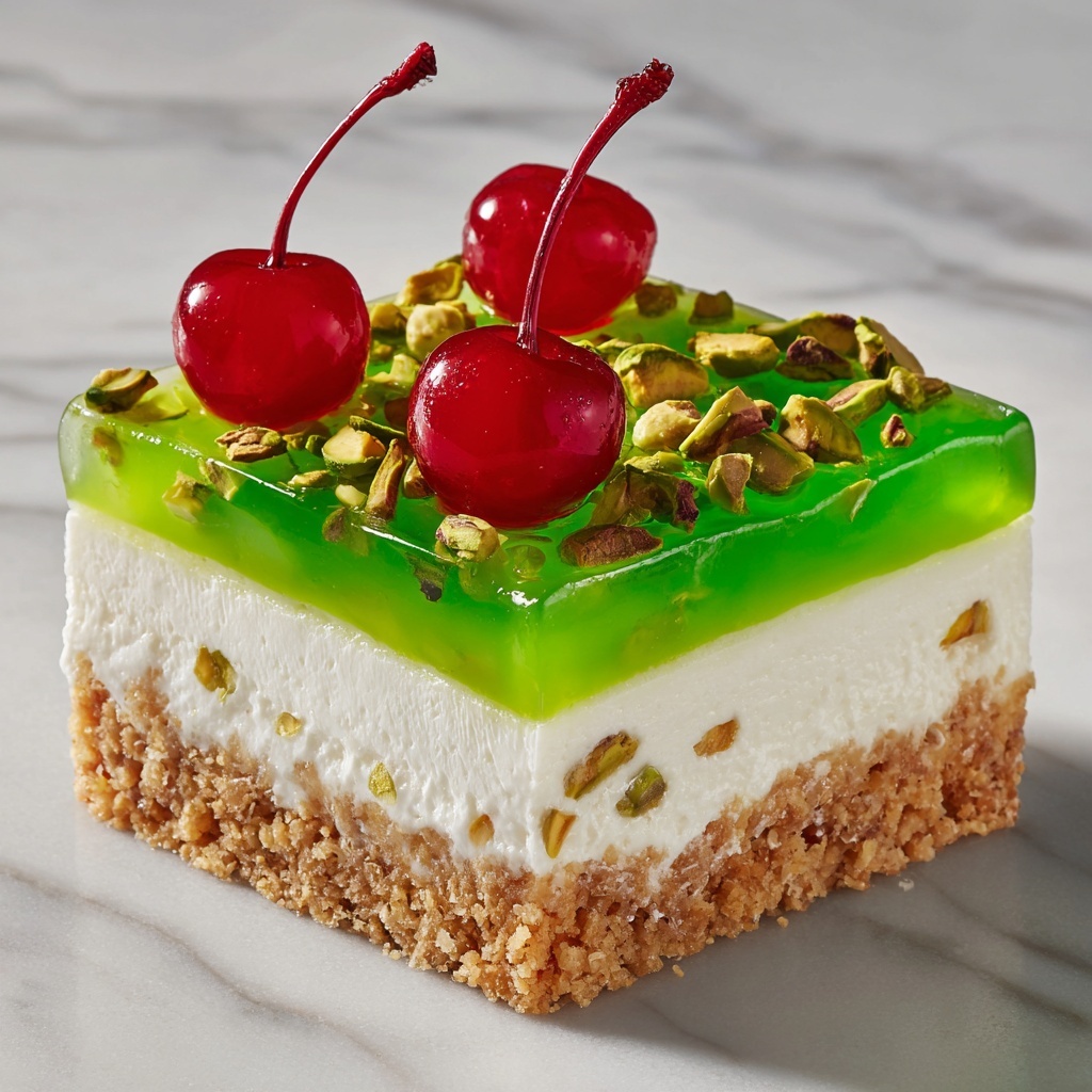 Luscious Lemon-Lime Cherry Pistachio Cheesecake Recipe - Recipe Image