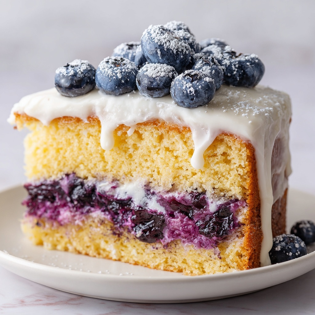 Blueberry Lemonade Buttermilk Cake Recipe - Recipe Image