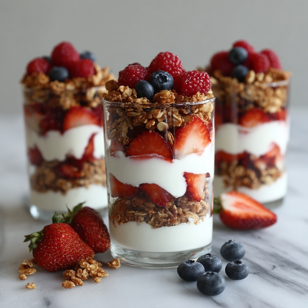 Fruity Yogurt Parfaits Recipe - Recipe Image
