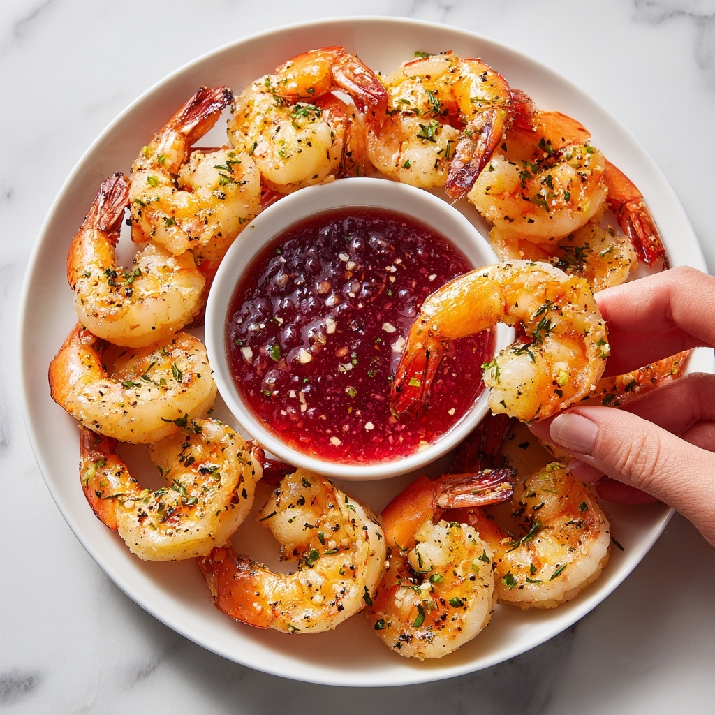 Roasted Shrimp Cocktail with Homemade Spicy Cocktail Sauce Recipe - Recipe Image
