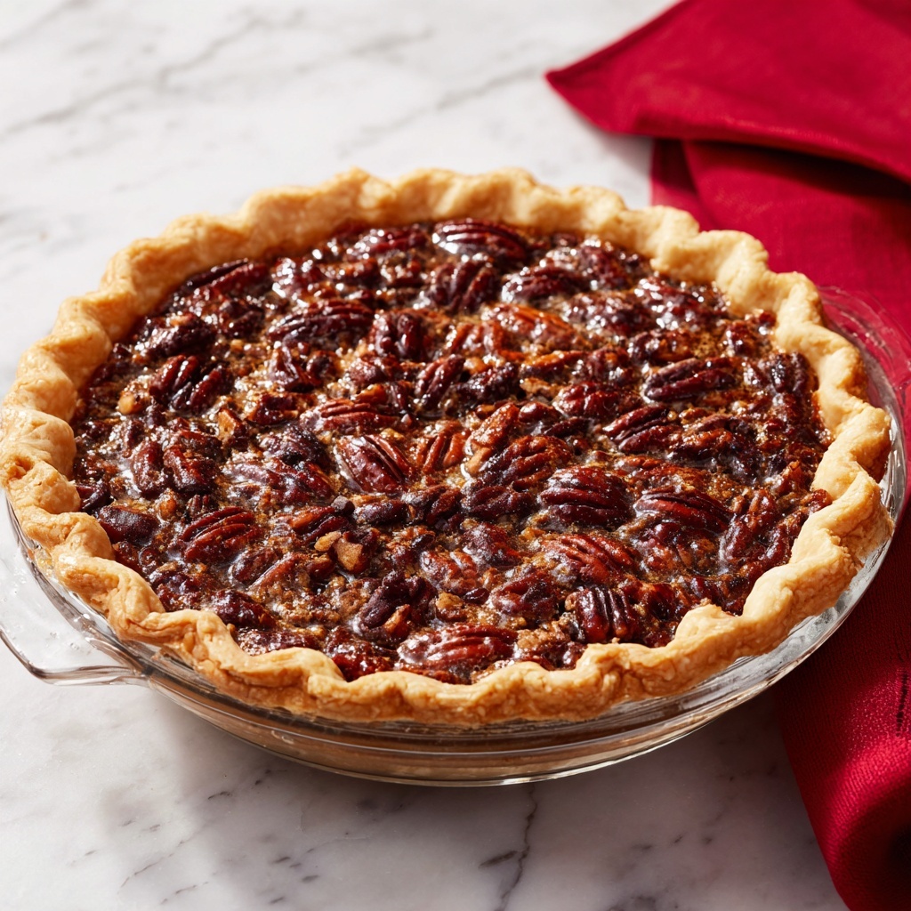 Chocolate Fudge Pecan Pie Recipe - Recipe Image