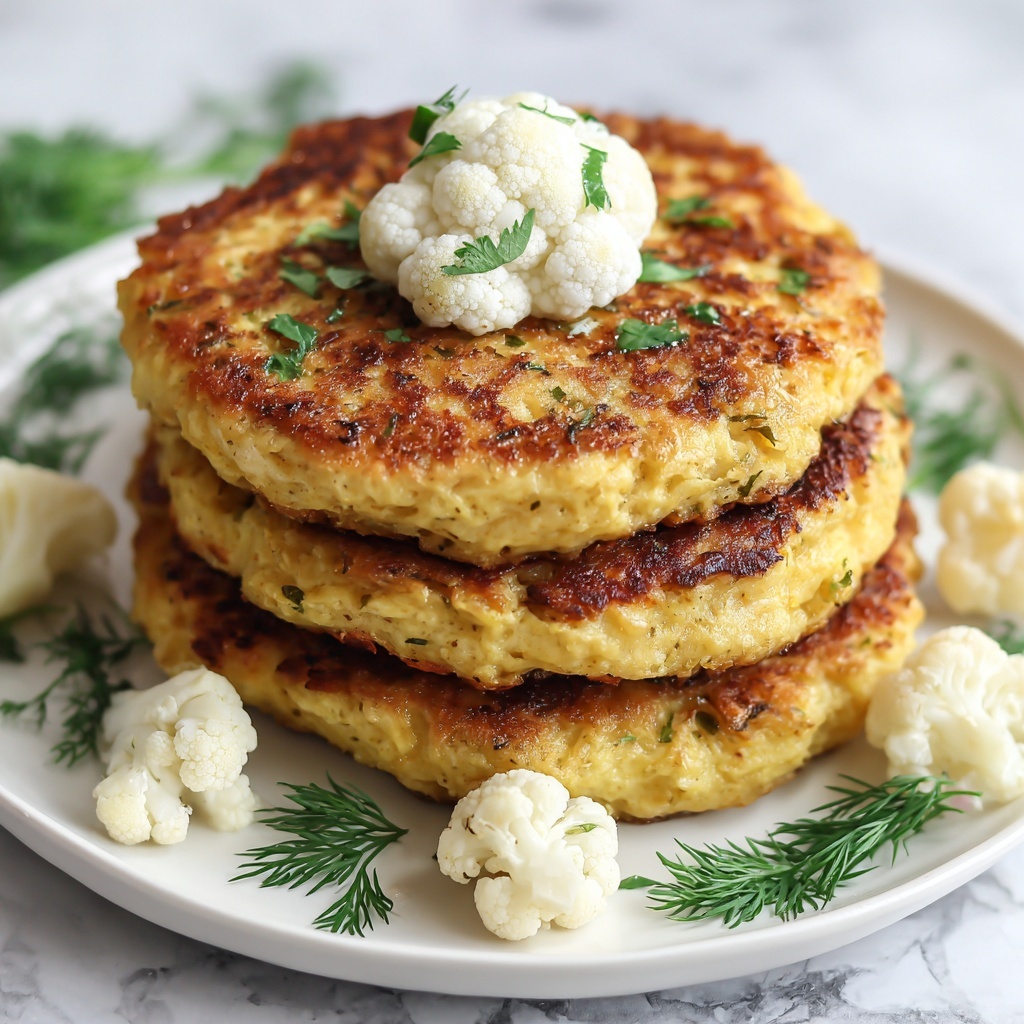 Basic Cauliflower Fritters Recipe - Recipe Image