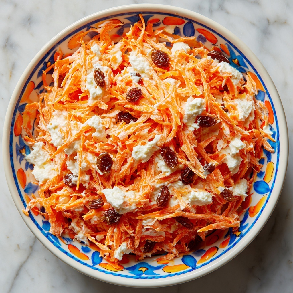 Creamy Carrot Salad with Raisins Recipe - Recipe Image