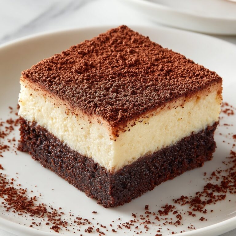 Tiramisu Brownies Recipe