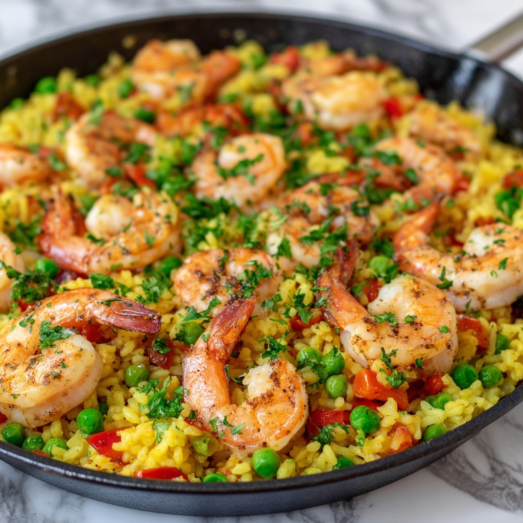 Easy Seafood Paella Recipe - Recipe Image
