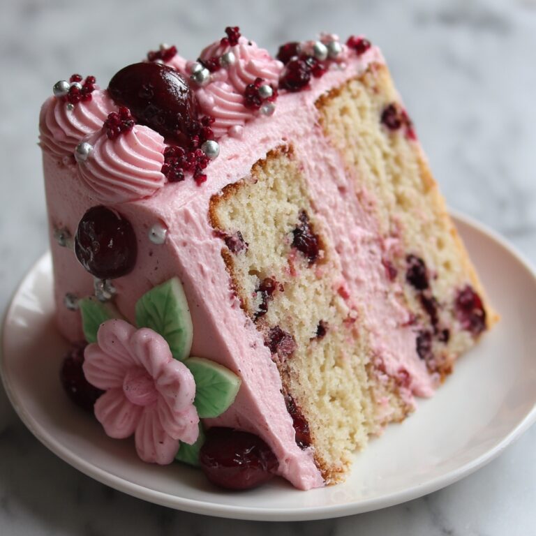 Hibiscus Bliss Cake Recipe