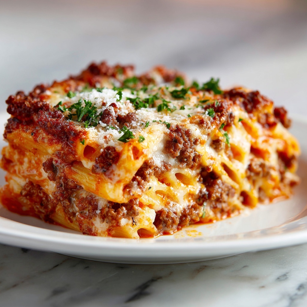 High Protein Chicken Parmesan Pasta: An Amazing Ultimate Recipe - Recipe Image