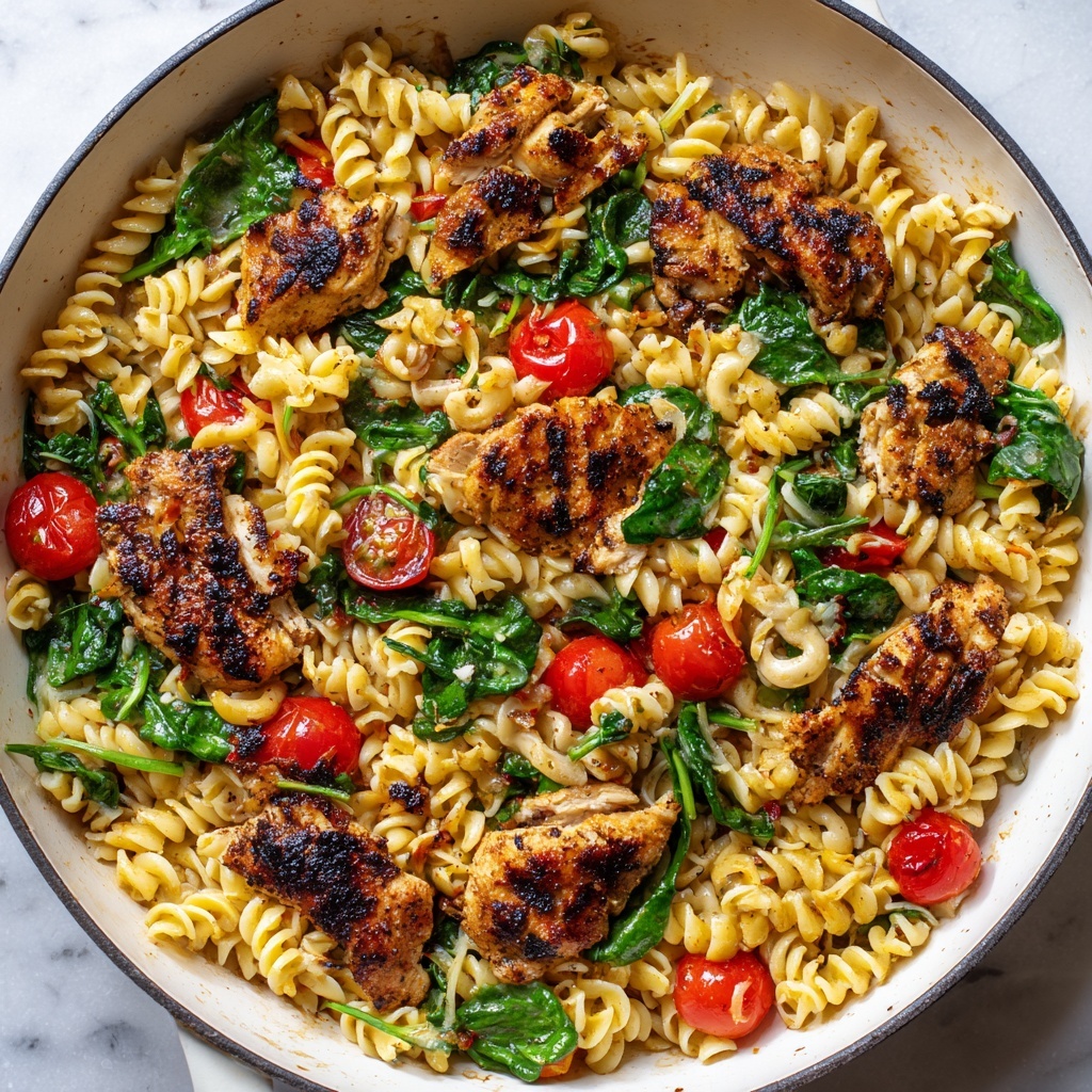 One-Pot Chicken Orzo Skillet Recipe - Recipe Image