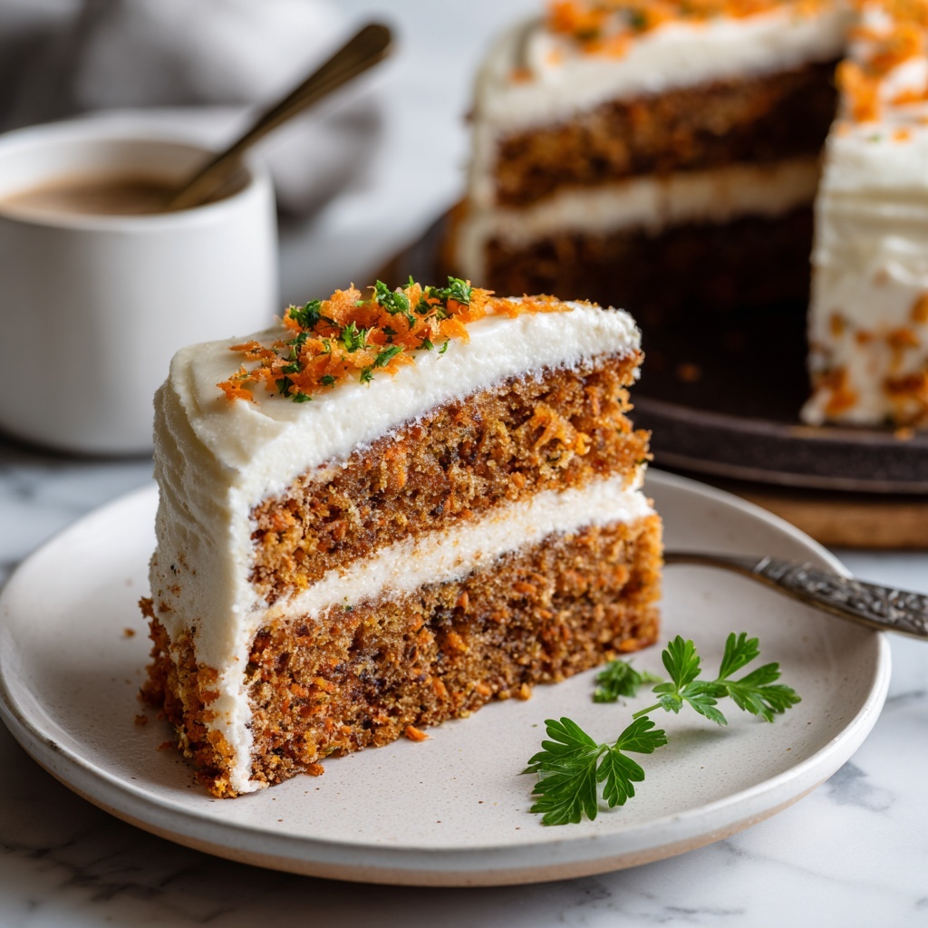 Air Fryer Carrot Cake Recipe - Recipe Image