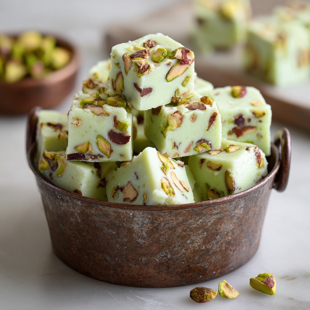 Pistachio Fudge Recipe - Recipe Image
