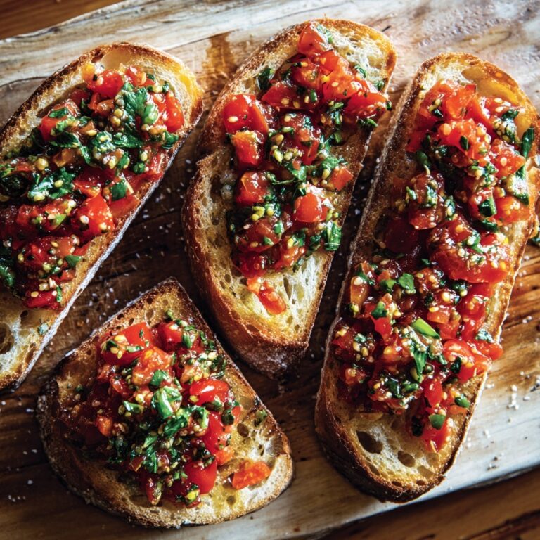 Tomato Jam Bruschetta Recipe