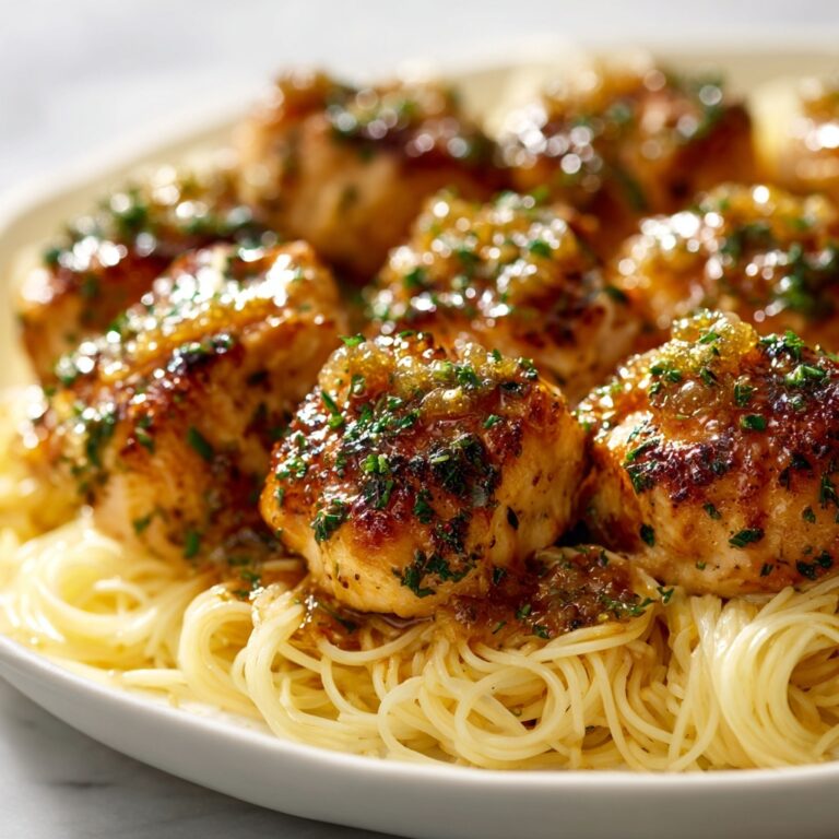 Chicken Scampi with Pasta Recipe