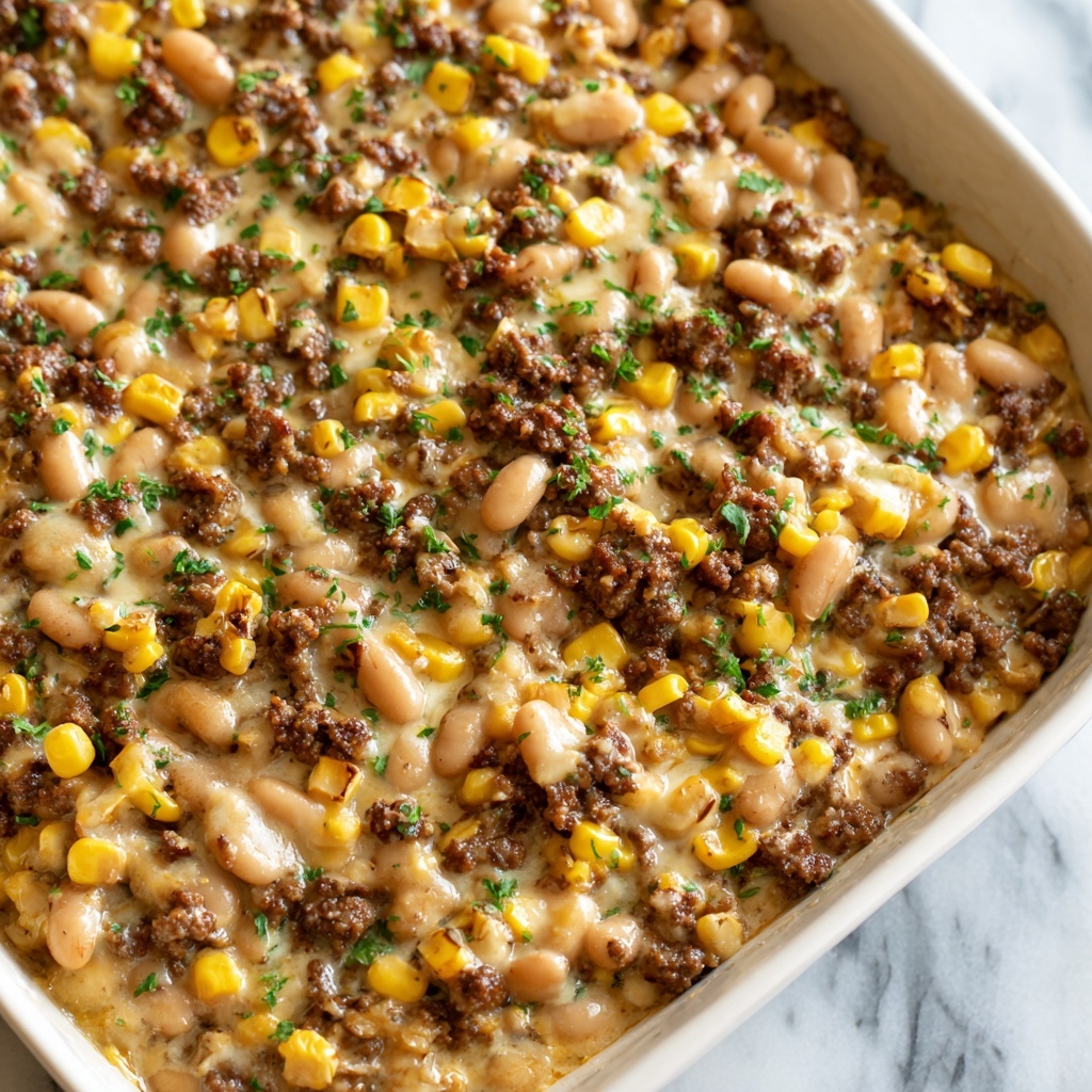 Baked Beans & Ground Beef Casserole Recipe - Recipe Image