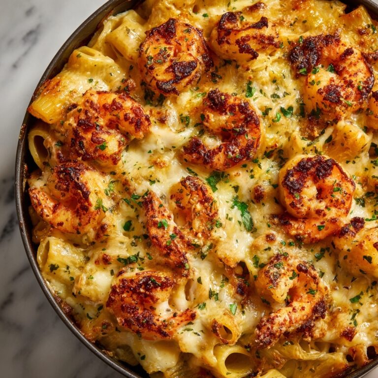 Shrimp Scampi Pasta Bake Recipe