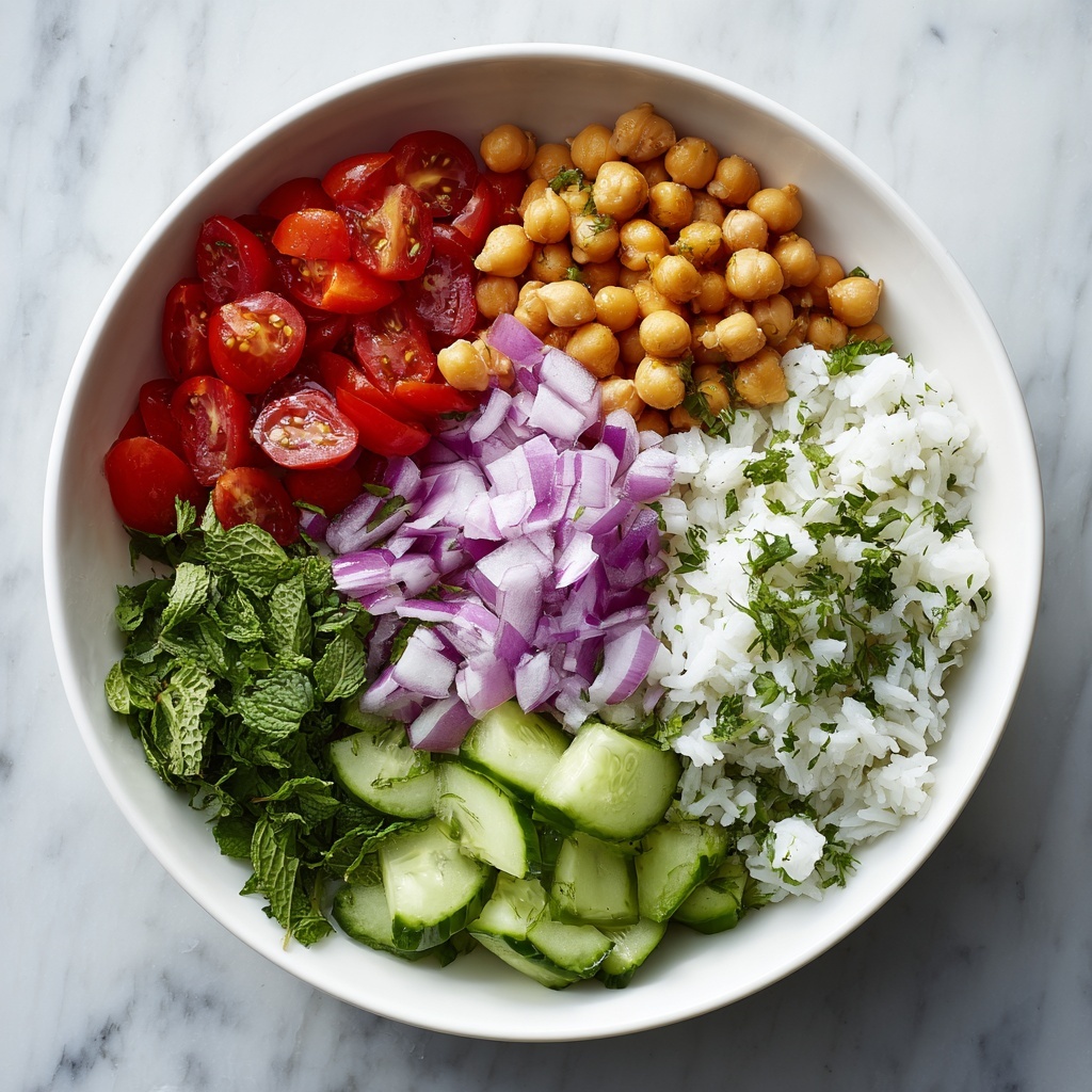 Mediterranean Chickpea Bowls with Tahini Sauce Recipe - Recipe Image