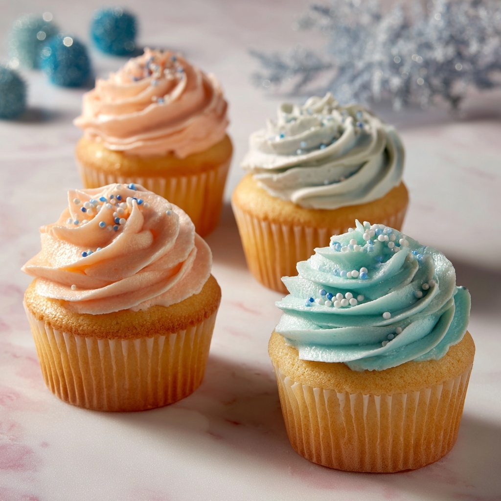 Cotton Candy Cupcakes Recipe - Recipe Image