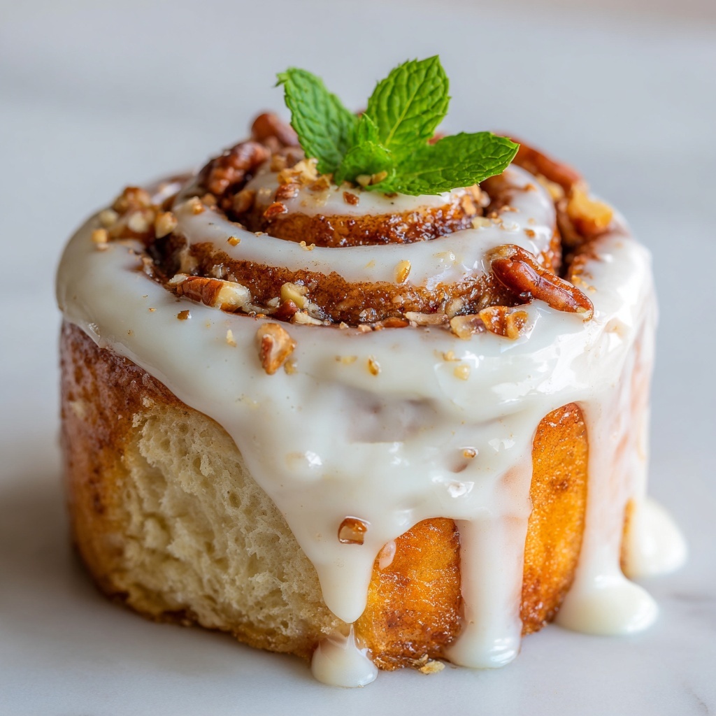 Peachy Cinnamon Rolls Recipe - Recipe Image