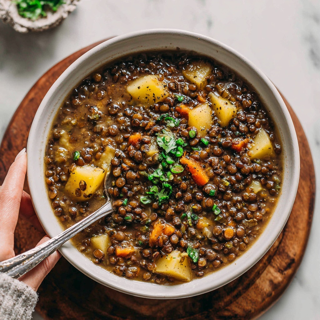 One Pot Turkey Lentil Soup Recipe - Recipe Image