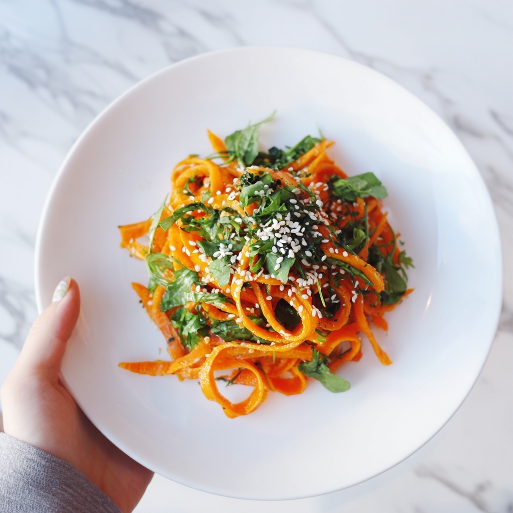 Spicy Korean Carrots Recipe - Recipe Image