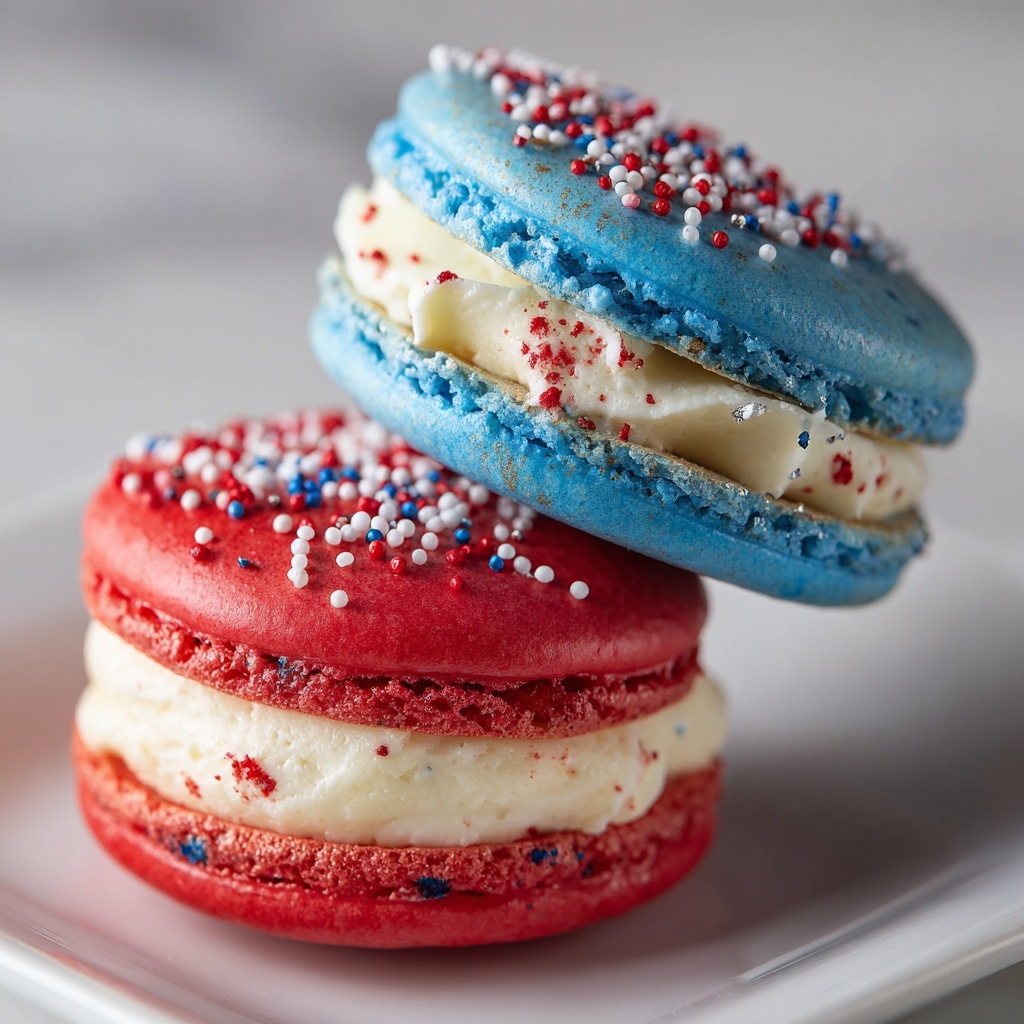Red, White and Blue Whoopie Pies Recipe - Recipe Image