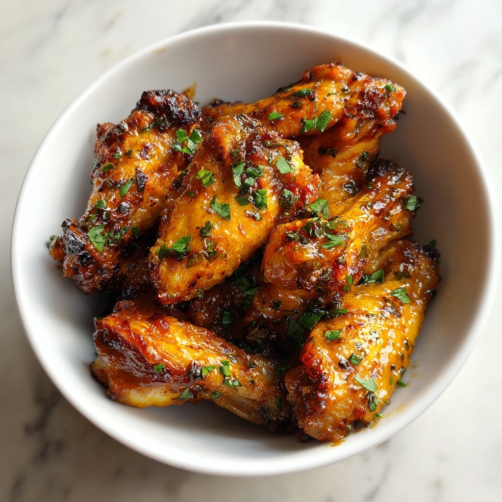Oven-Baked Chicken Wings Recipe - Recipe Image