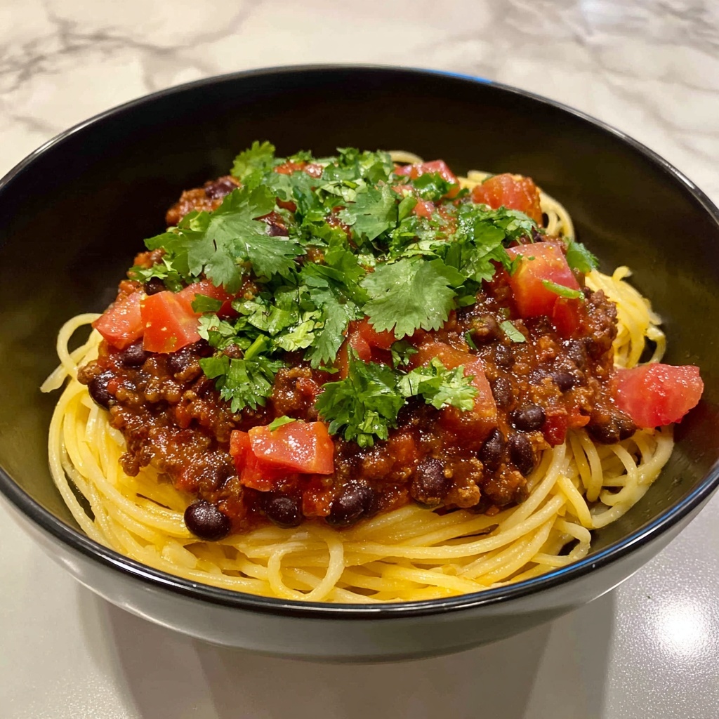 Taco Spaghetti Recipe - Recipe Image