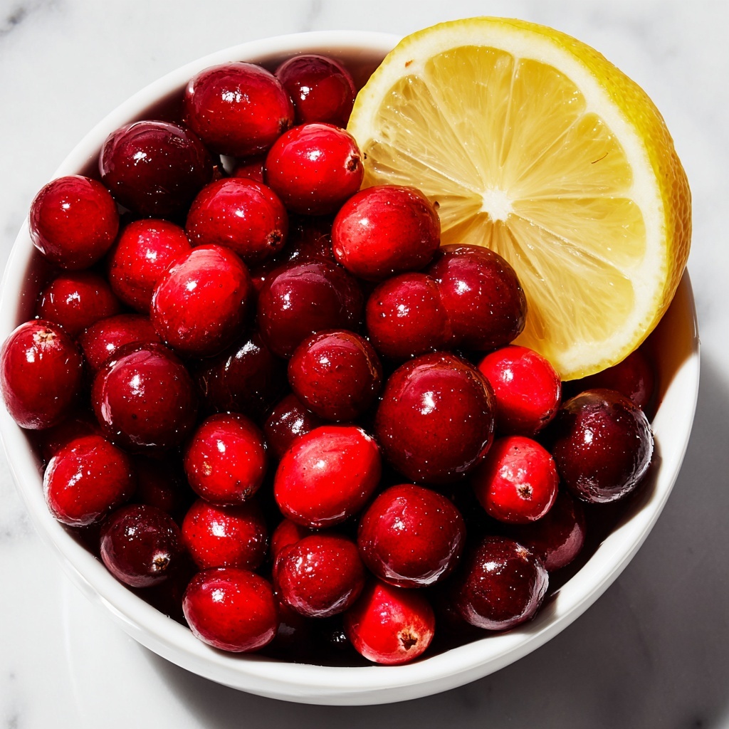 Lemon Kissed Cranberries Recipe - Recipe Image