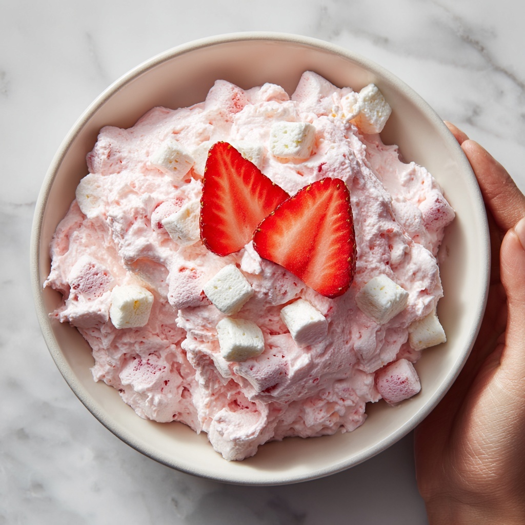 Strawberry Fluff Salad Recipe - Recipe Image