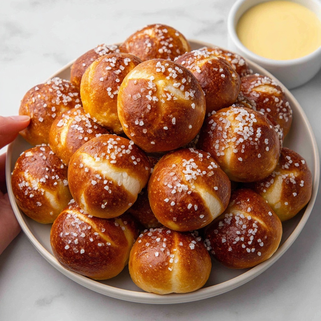 Buttery Soft Pretzel Bites Recipe - Recipe Image