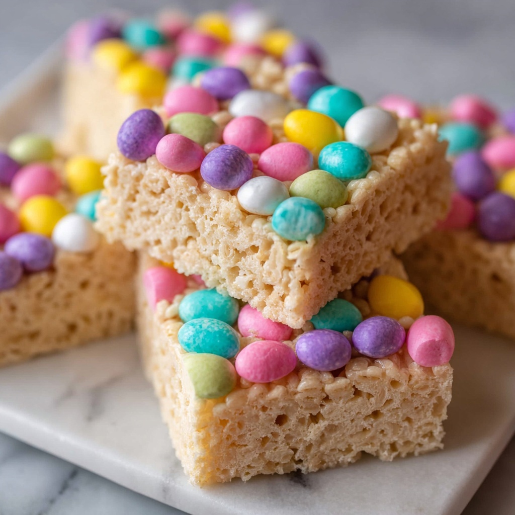 Easter Rice Krispie Bars Recipe - Recipe Image
