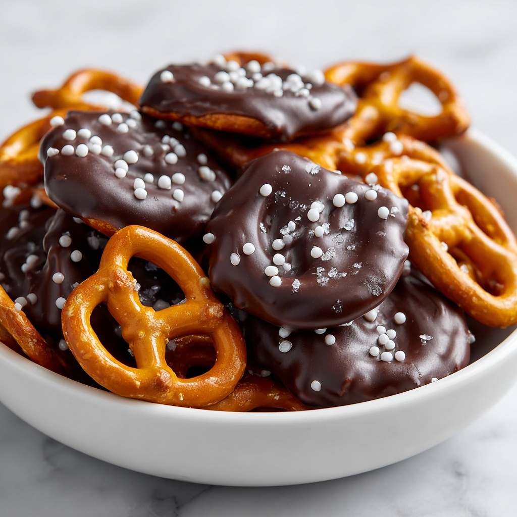 Chocolate Covered Pretzels Recipe - Recipe Image