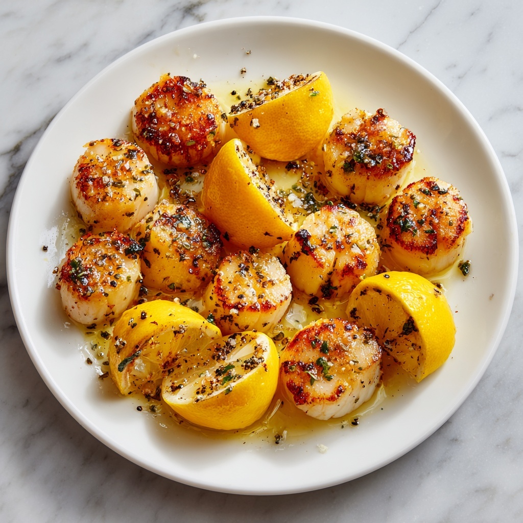 Lemon Butter Scallops Recipe - Recipe Image
