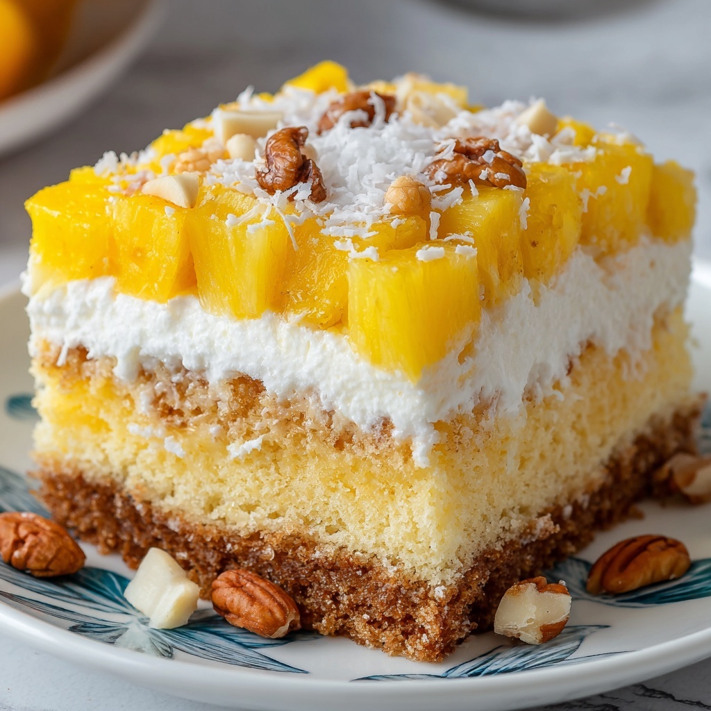 Hawaiian Pineapple Cake Recipe - Recipe Image