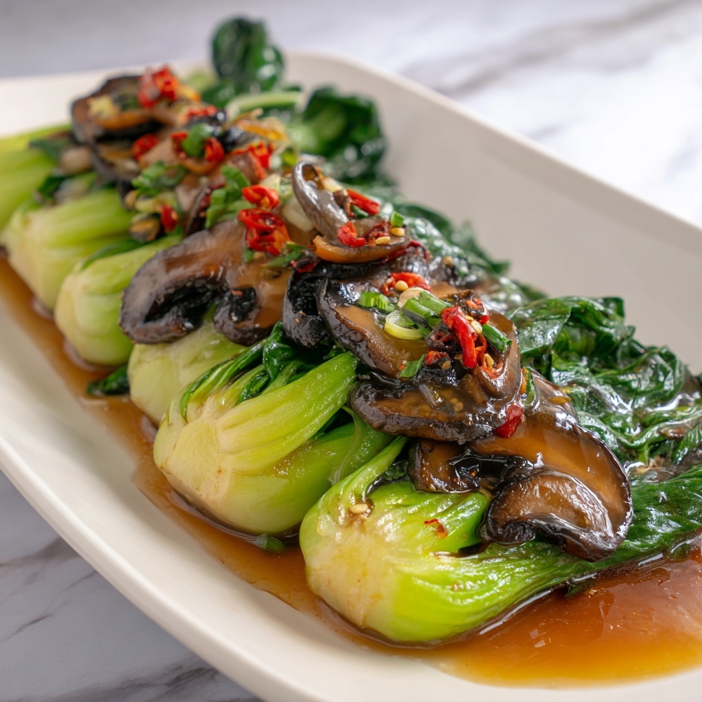 Bok Choy and Mushroom Stir-Fry Recipe - Recipe Image