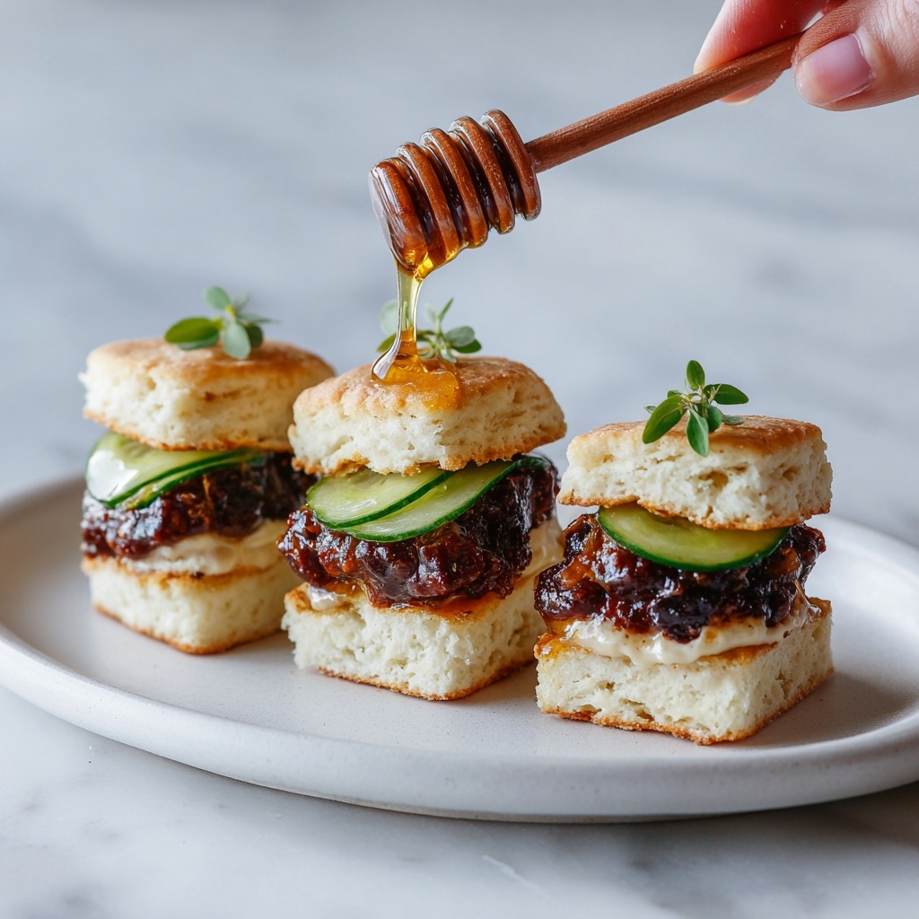 Hot Honey Chicken Biscuits Recipe - Recipe Image