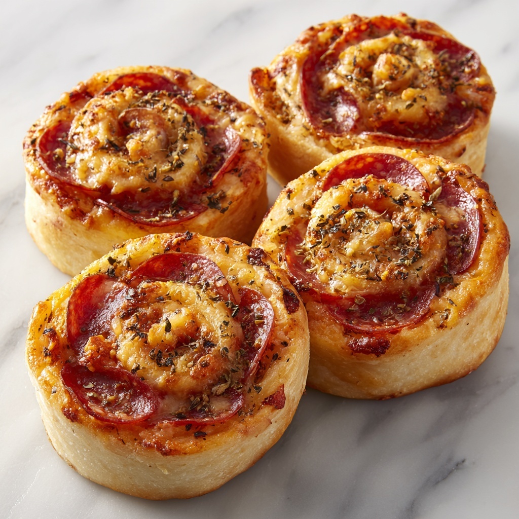 Homemade Pepperoni Pizza Rolls Recipe - Recipe Image