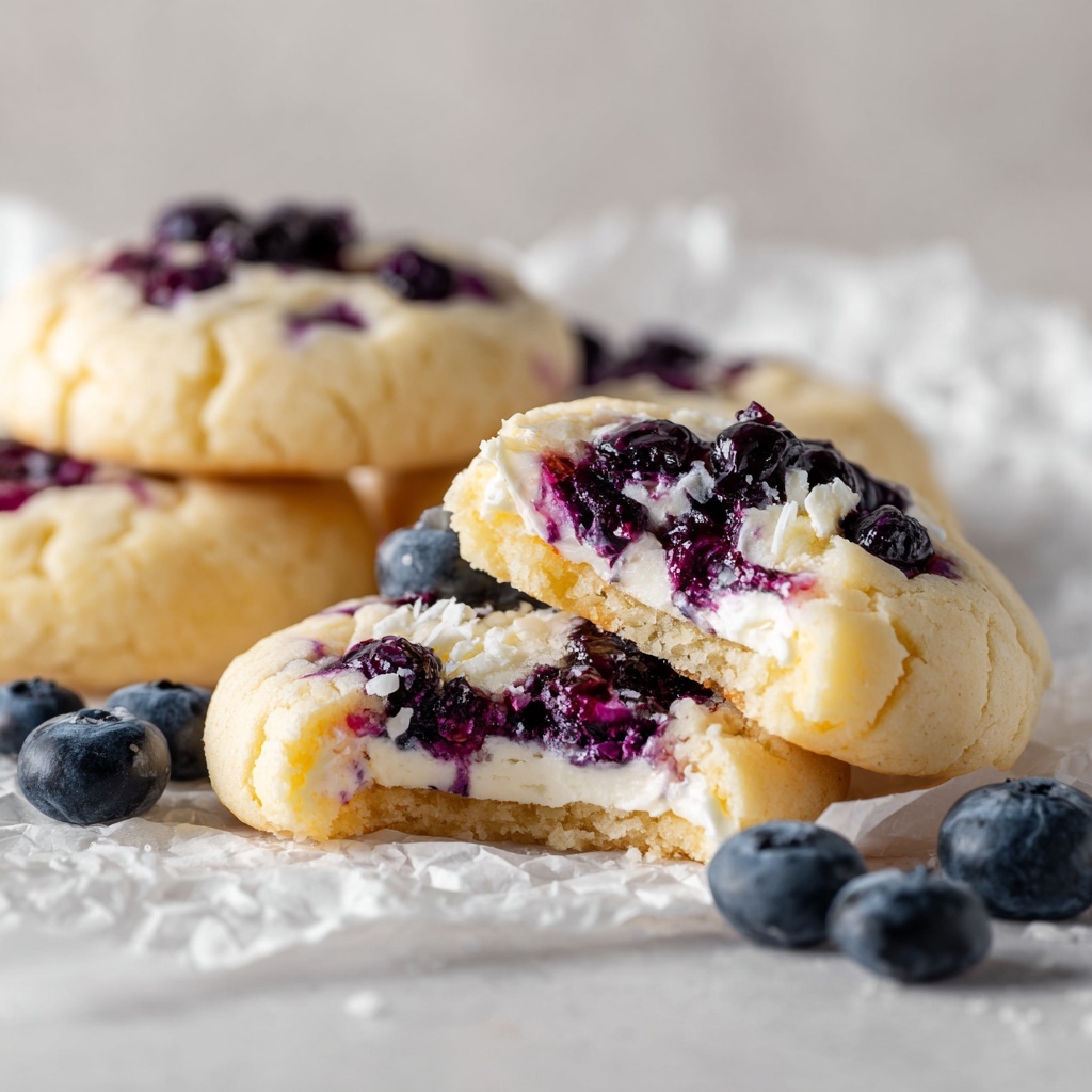 Blueberry Cheesecake Cookies Recipe - Recipe Image