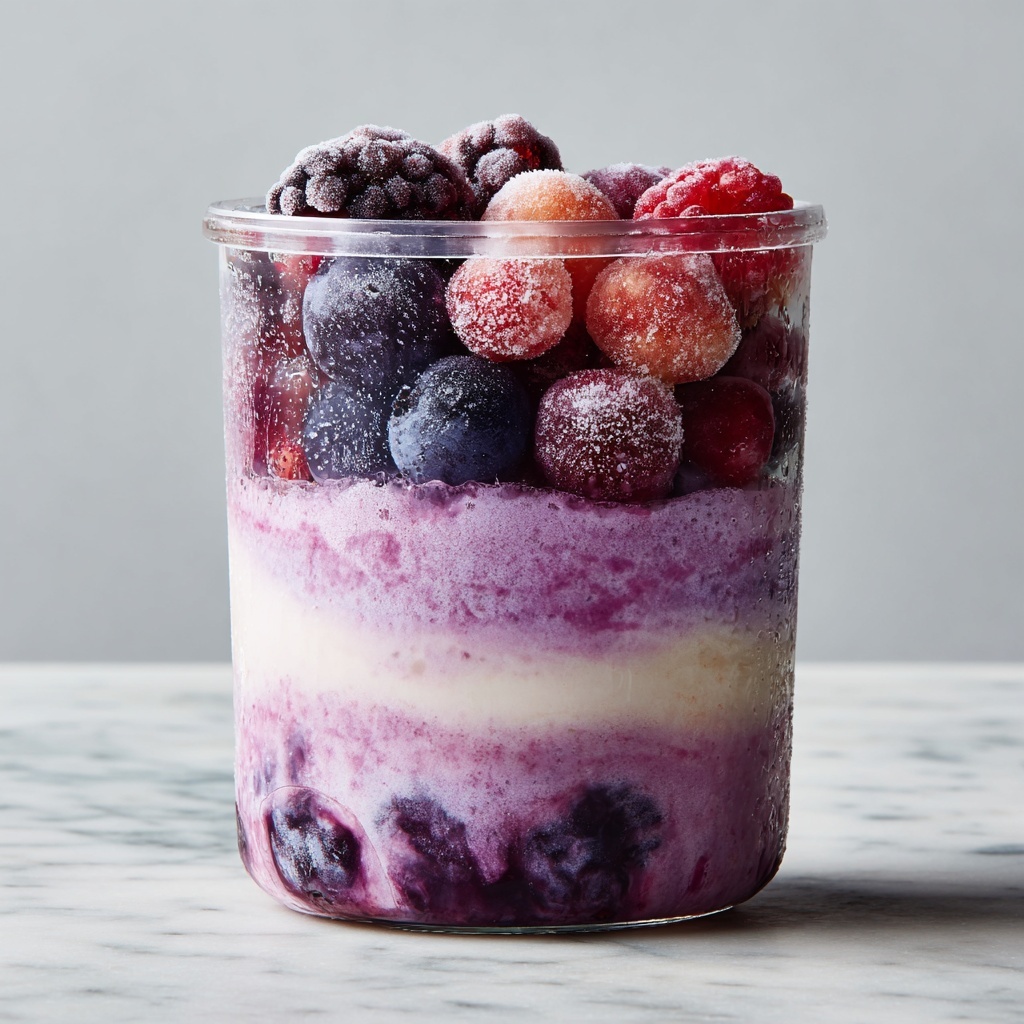 Berry Bliss Frozen Fruit Salad Recipe - Recipe Image