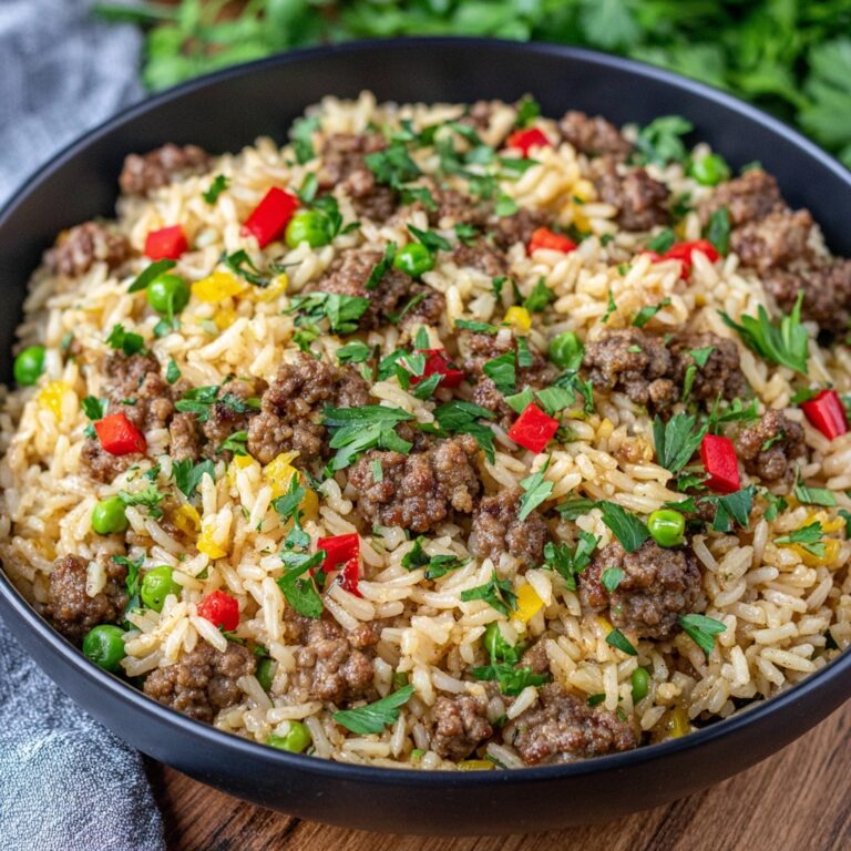 Beef and Pepper Rice Bowl Recipe