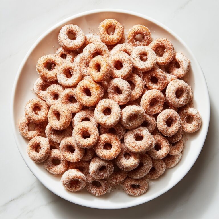 Mini Doughnut Hot Buttered Cheerios Recipe