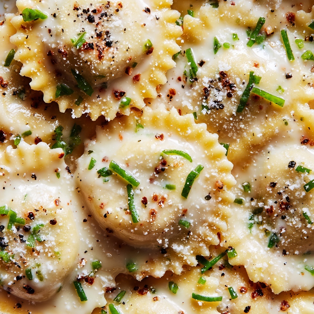 Easy Cheesy Baked Ravioli Recipe - Recipe Image