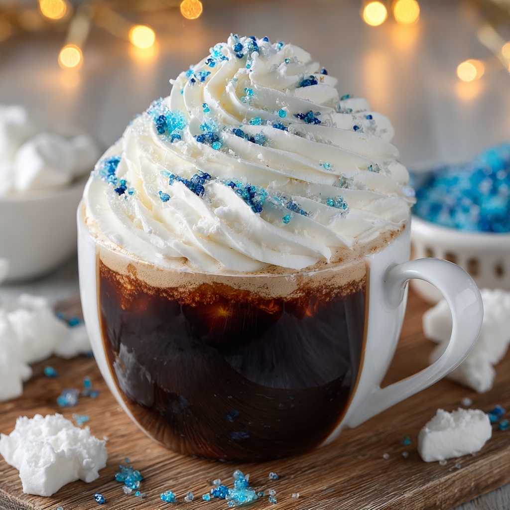 Frostbite Blue Christmas Cocoa Recipe - Recipe Image