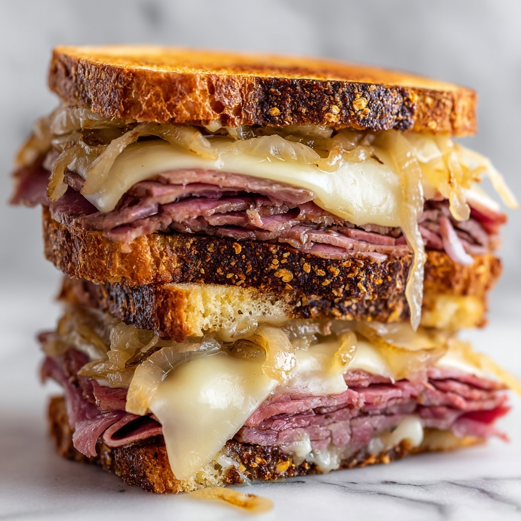 BBQ Brisket Melts Recipe - Recipe Image