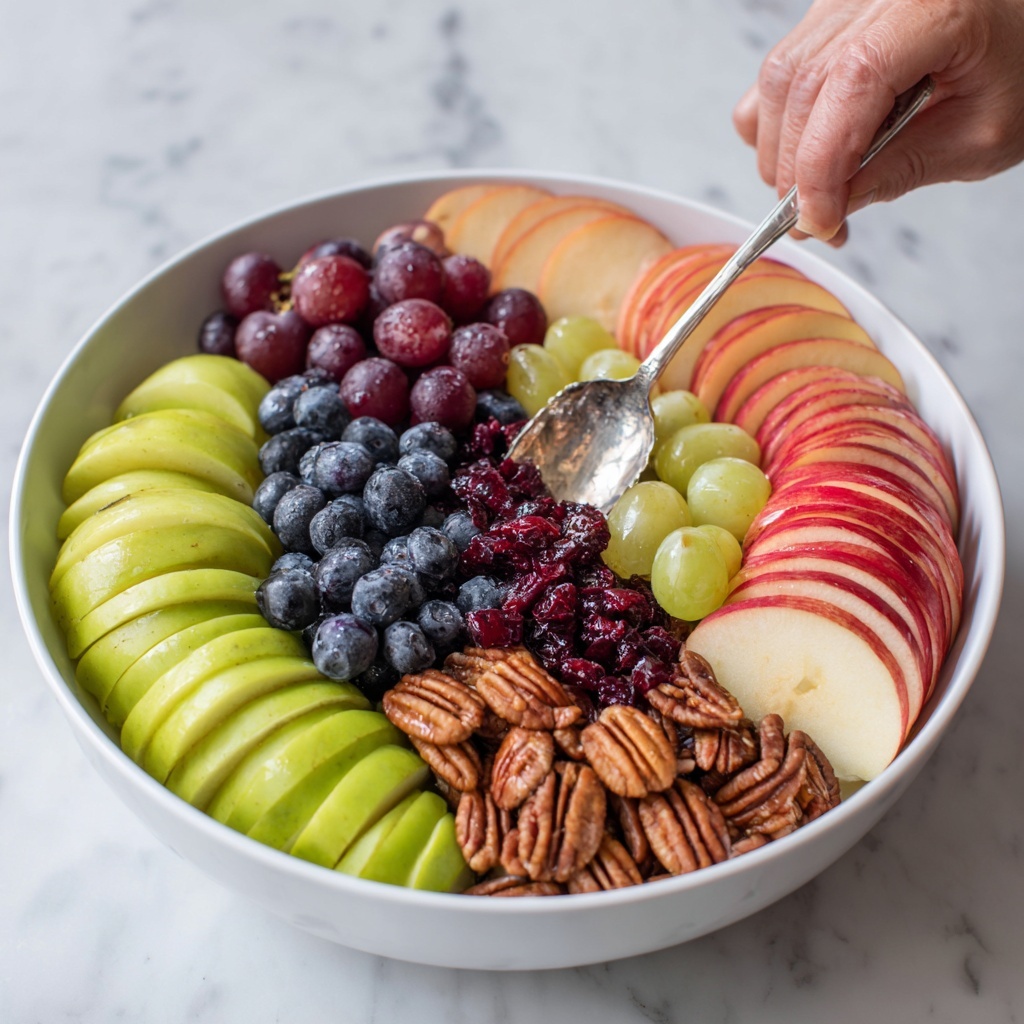 Fall Fruit Salad with Cinnamon-Honey Dressing Recipe - Recipe Image